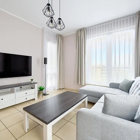 ApartamentyPrzyMorzu Olympic Park z Prywatnym Tarasem z Widokiem Na Morze-3