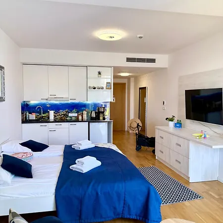 AL-DOM Apartament Seaside z bocznym widokiem na morze i miejscem w hali garażowej-3
