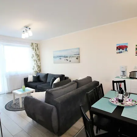 Apartament Superior Pastelowy Przy Plaży-3