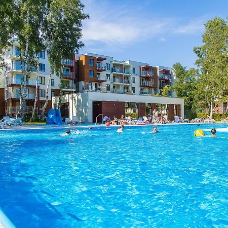 Apartament pomarańczowy z basenem,sauną-blisko morza.-2