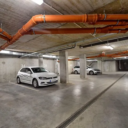 Apartament Oliwka z Prywatnym Miejscem Postojowym-2