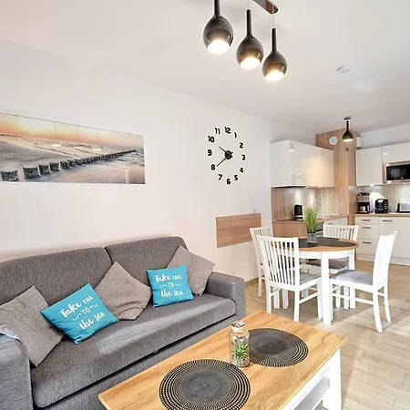 Apartament Oliwka z Prywatnym Miejscem Postojowym-3
