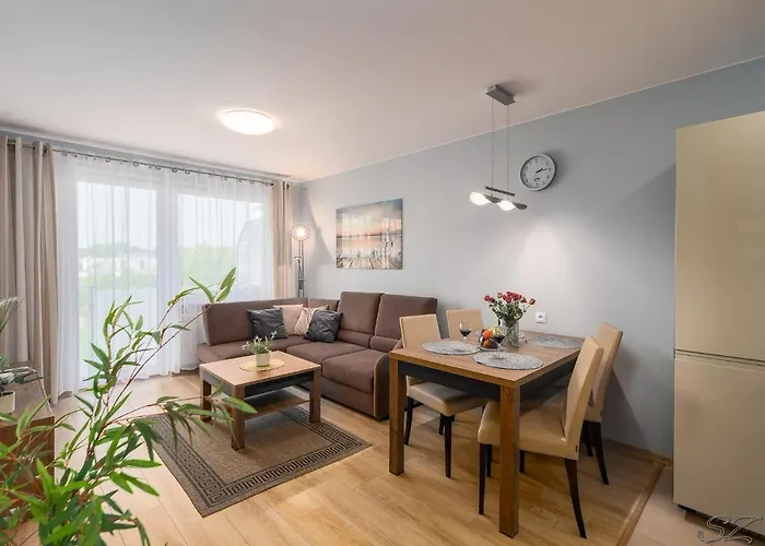 Apartament Bliżej Morza 102 z prywatnym garażem i rowerami w cenie Kołobrzeg