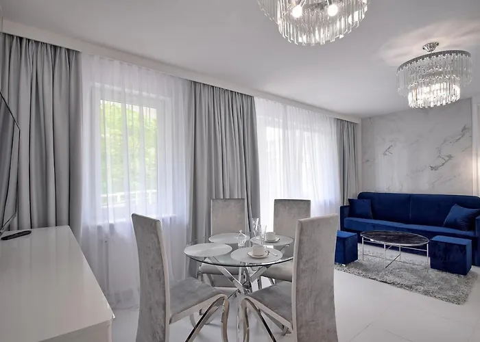 CRYSTAL Apartament 80m od plaży, przy latarni morskiej Kołobrzeg