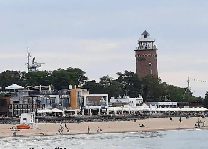 Apartament w Kołobrzegu blisko plaży, parku i promenady