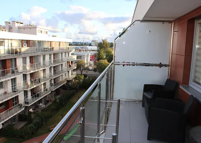Apartament Bursztynek z miejscem postojowym Kołobrzeg