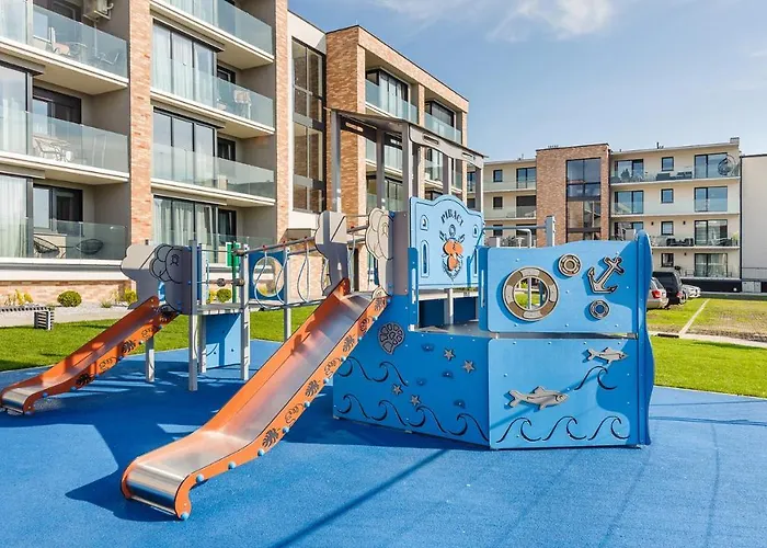 Apartament Pudrowy Lux 16 F Perłowa Przystań - Holiday City Kołobrzeg
