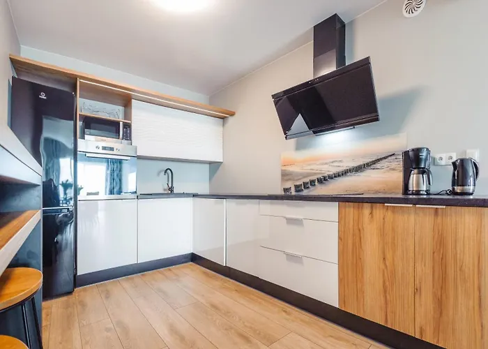Apartament Złota Perła z parkingiem 16 E Perłowa Przystań - Holiday City Kołobrzeg