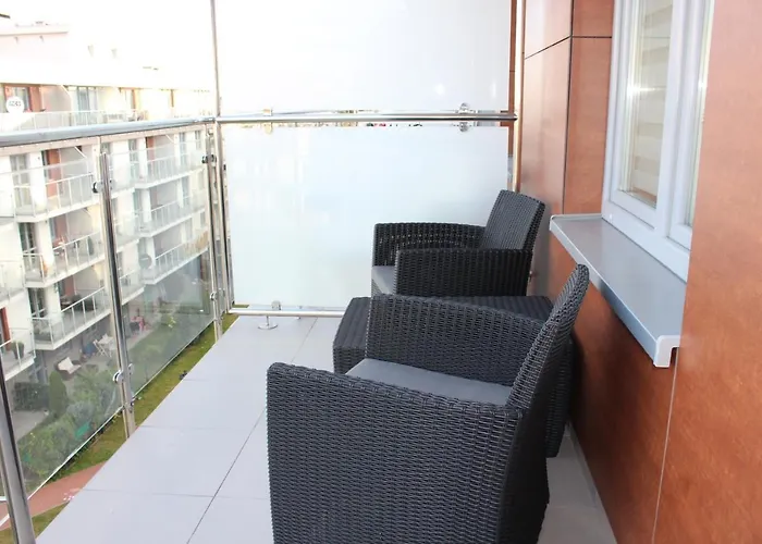 Apartament Bursztynek z miejscem postojowym Kołobrzeg