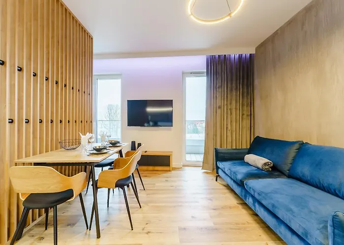Apartamenty Lighthouse - Sauna & Fitness & Jacuzzi - Baltic Marina Residence Kołobrzeg