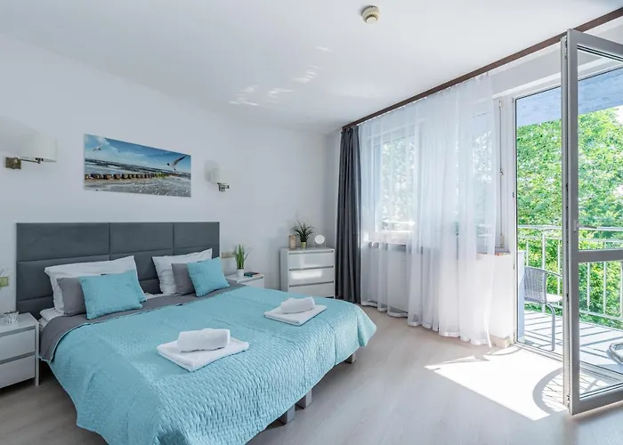 Apartament z balkonem Lazur 250m od morza Kołobrzeg