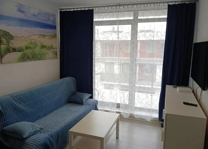 Apartament Bursztynek z miejscem postojowym Kołobrzeg