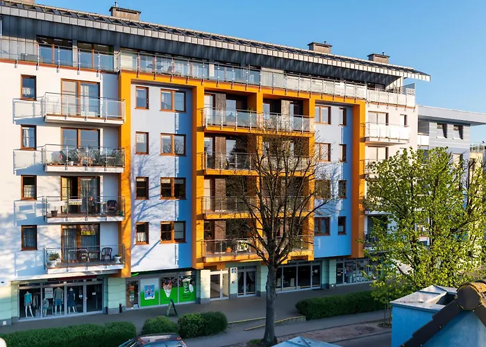 Apartament Blue Mare Jagiellońska Kładka przy Morzu i PKP Kołobrzeg