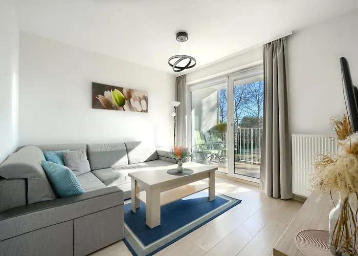ApartamentyPrzyMorzu Apartament z basenem i bawialnią Kołobrzeg