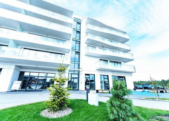 Horyzont Apartamenty -Polanki AQUA- Strefa SPA z basenem i fitness studio, prywatny garaż Kołobrzeg