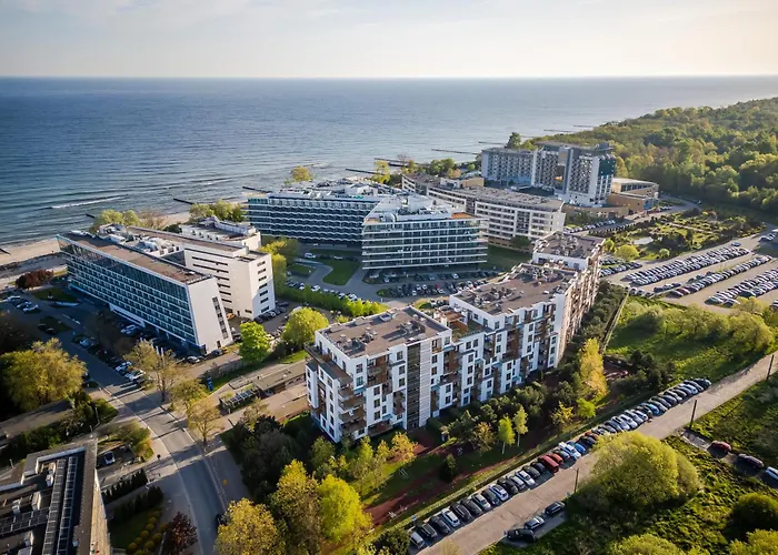 Apartament Olympic Park z prywatnym tarasem na dachu Kołobrzeg