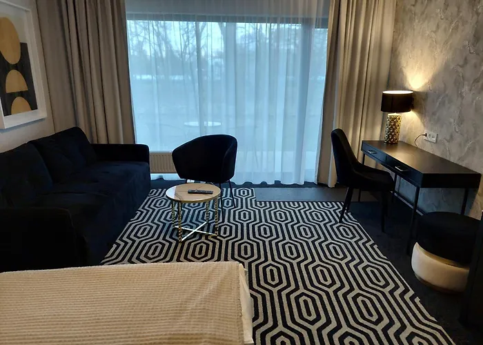 Studio hotelowe A036 z tarasem w Hotelu Solny Kołobrzeg