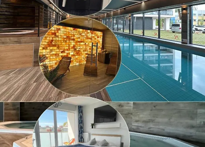 Kasprowicza 20 Luxury Apartments - Free Pool, Saunas, Salzgrotte, Jacuzzi, Gym, Children'S Playroom, Fitness Kołobrzeg