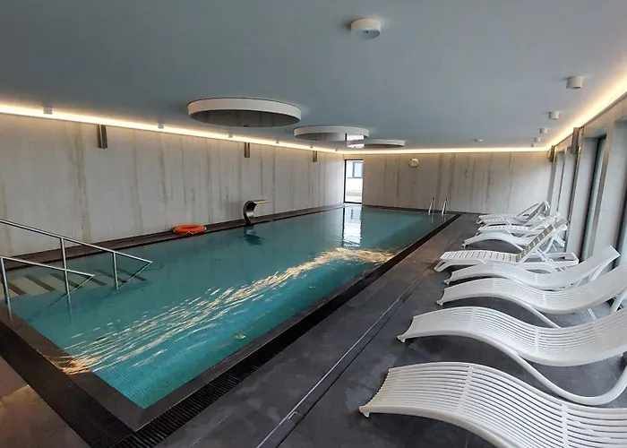 Studio hotelowe A036 z tarasem w Hotelu Solny Kołobrzeg