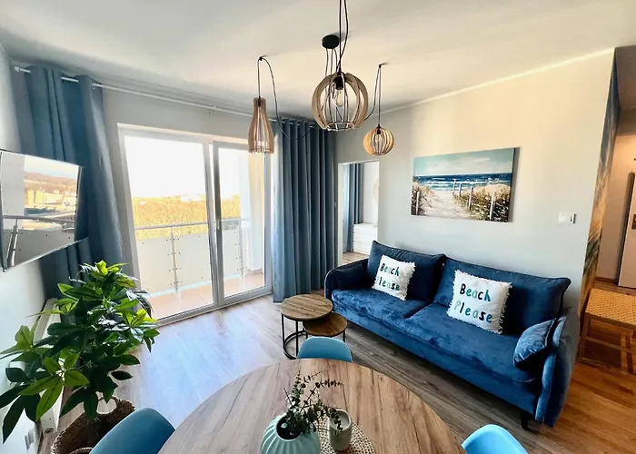 Apartament Portowa z WIDOKIEM NA MORZE Kołobrzeg