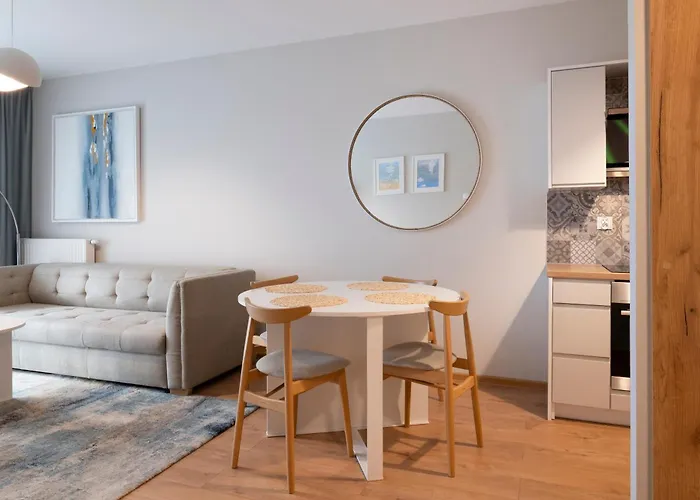 Apartament Blue Mare Solna 104, blisko morza, RCK, PKP Kołobrzeg