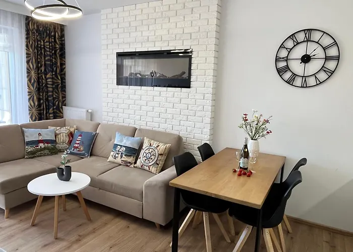 Polanki Park Apartament FALA -kryty basen, sauna, jacuzzi, siłownia i miejsce postojowe w cenie Kołobrzeg