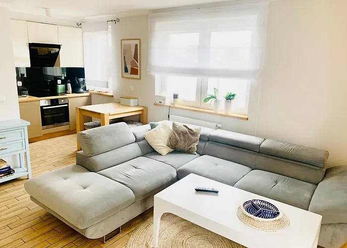 Malva Sun Dog Friendly Apartment With Garden Kołobrzeg