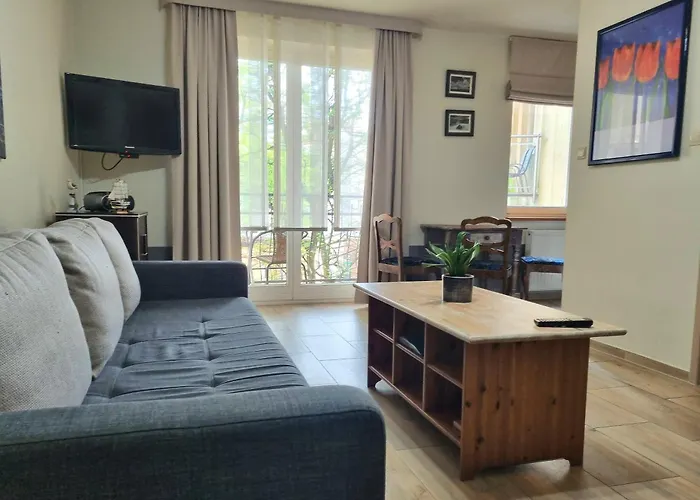 Apartament w Porcie Kołobrzeg latarnia morska plaża molo w zasięgu ręki