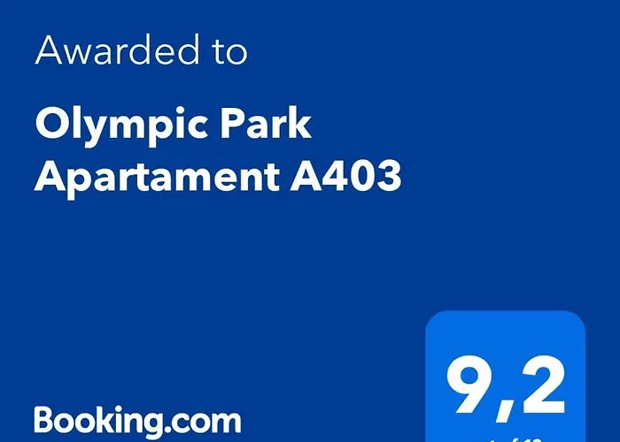 Apartament Olympic Park Kołobrzeg z widokiem na morze