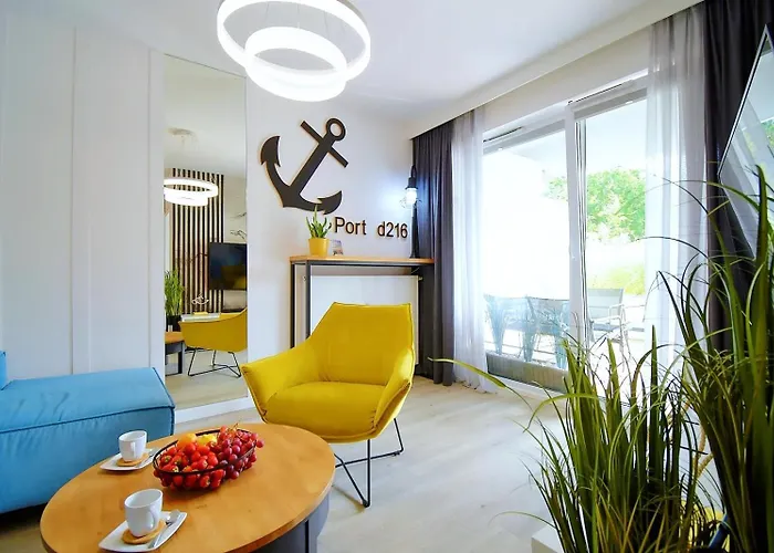 Apartament Port d216 Nadmorskie Tarasy Kołobrzeg