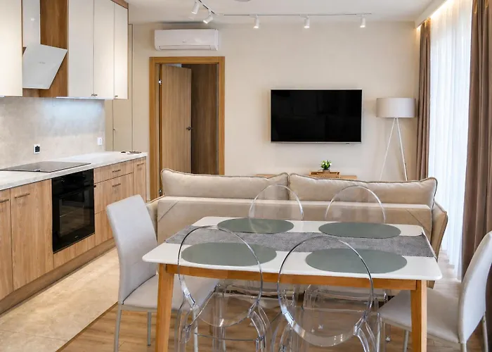 4Summer Golden Dune Apartament Blisko Morza Z Parkingiem I Ferienwohnung Nahe Am Meer Mit Parkplatz Kołobrzeg