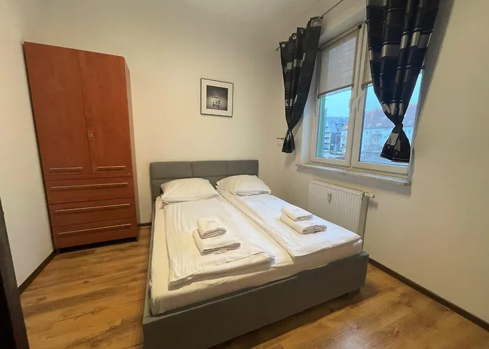 Al-Dom Apartamenty Poleska 4D, 600 m do plaży w spokojnej okolicy Kołobrzeg