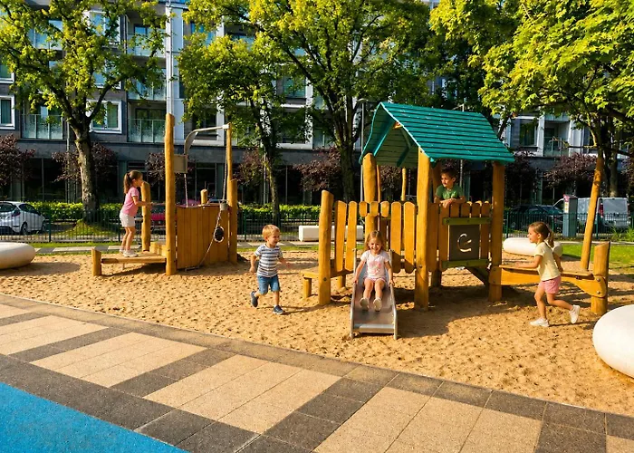 Nadmorskie Tarasy Apartament Park i Morze Kołobrzeg