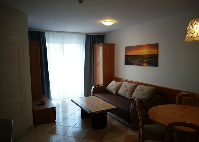 ApartamentyPrzyMorzu Reymonta z sypialnią Kołobrzeg