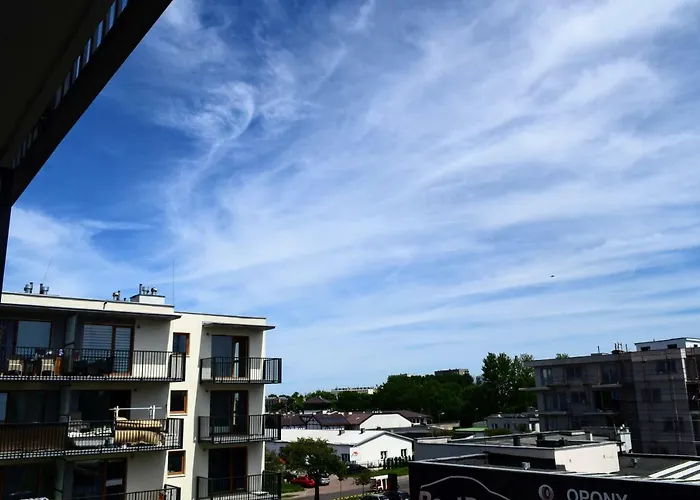 Apartament Anders z Miejscem w Garażu i Rowerami Kołobrzeg