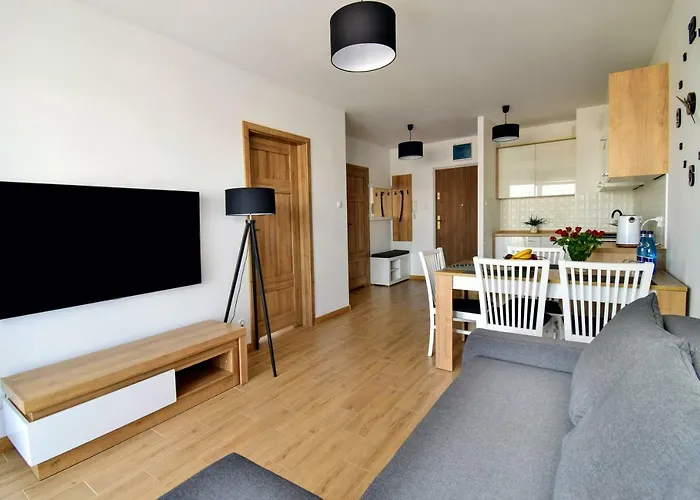 Apartament Anders z Miejscem w Garażu i Rowerami Kołobrzeg