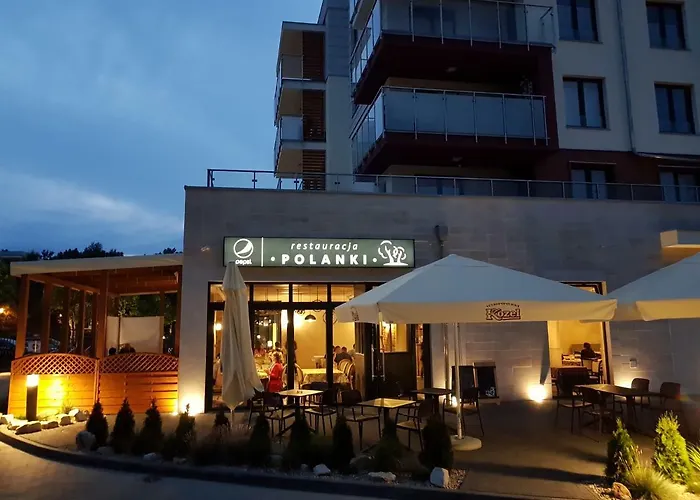 Apartament pomarańczowy z basenem,sauną-blisko morza. Kołobrzeg