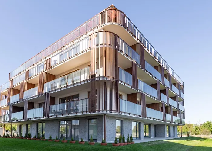 Blue Mare Natura Resort z parkingiem i rowerami Kołobrzeg