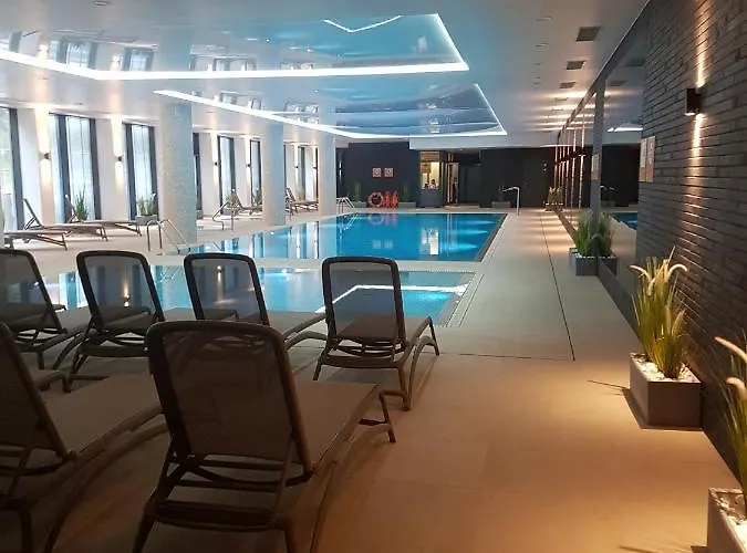 Apartament Bałtyk Nadmorskie Tarasy z parkingiem Kołobrzeg
